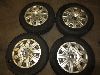 VW Tiguan stalen velgen met winterbanden en doppen 16 inch 5N0601027B